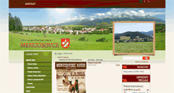 Desktop Screenshot of mengusovce.sk